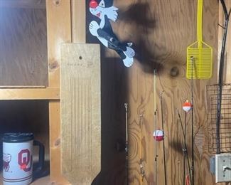 fishing poles 