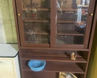 Homemade display cabinet 