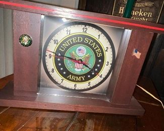 US Army clock $35