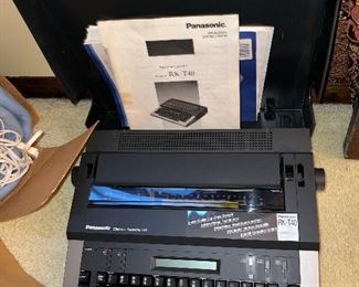 Panasonic typewriter RK-T40 $45