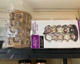 New coffee pod holder