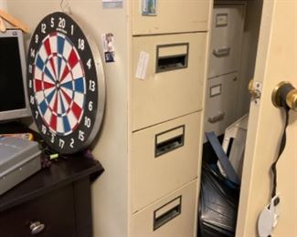 five drawer file cabinet