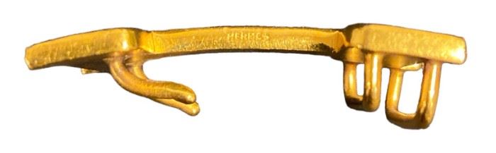 Vintage HERMES "H" Brass Belt Buckle Constance
