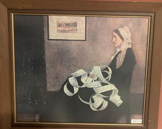 Framed art (after doing all the taxes)