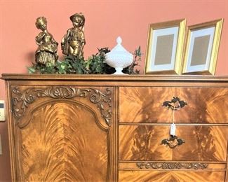 Vintage chifforobe - gorgeous wood