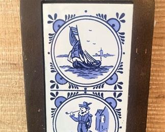 Delft cutting board from The Netherlands