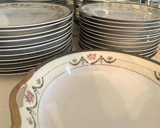 83 pieces of Noritake "Marigold" china