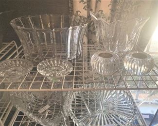 Other glass and crystal selections