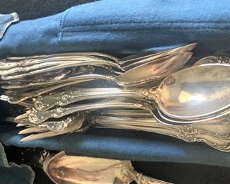 Sterling dinnerware - "Old Master" by Towle