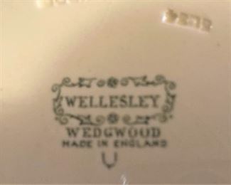 China plates - "Wellesley" by Wedgwood
