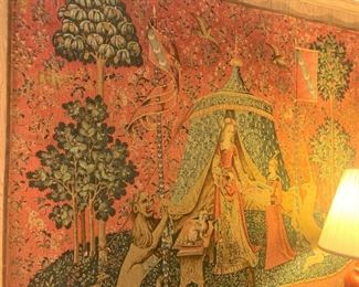 Large vintage tapestry