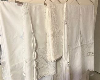 Linen tablecloths