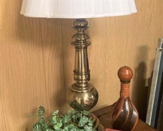 Brass lamp