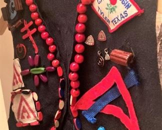 Camp Fire beaded jacket