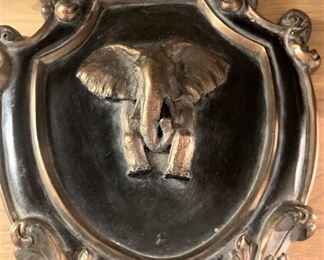 Elephant plaque