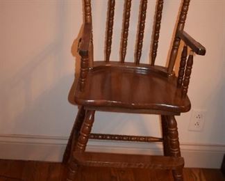Childs Jenny Lind Style High Chair