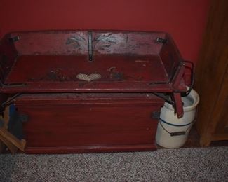 Antique Original Buggy Bench in Great Condition