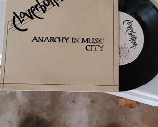Very Rare Nashville Punk Album: Clover Bottom-Anarchy in Music City - Label: Tool Box Records-CB0001 in very good or better condition!