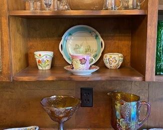 Depression glass and Noritake