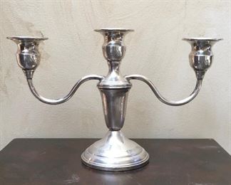 Sterling candlestick
