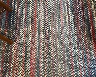 Hand knotted area rug