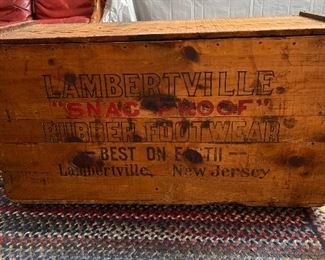 Antique storage box