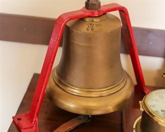 RMS Queen Elizabeth Brass Ship Bell