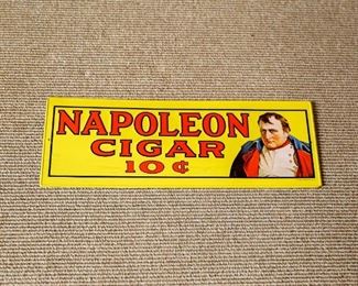 Napoleon Cigar Signage