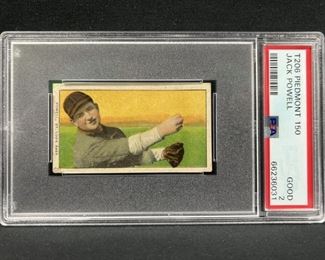 T206 Piedmont 150 Jack Powell PSA 2