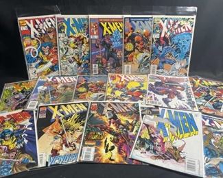 (17) Retro X-Men Comicbooks