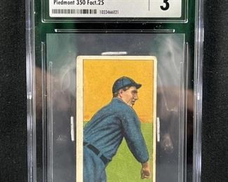 1909-11 T206 Jim Scott Piedmont CSG Very Good 3