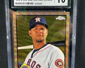 2021 Topps Chrome #391 Yuli Gurriel CSG GM MT 10