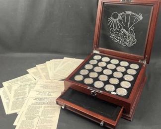 (25) 1916-1947 Walking Liberty Half Dollar Box Set