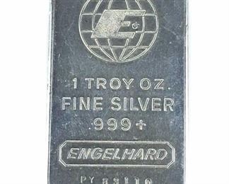 1 Troy Ounce Engelhard .999 Bar, Vintage