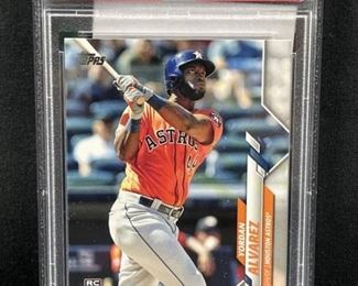 2020 Topps Yordan Alvarez PSA GEM MT 10