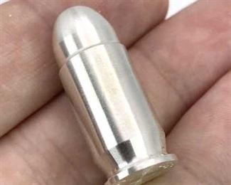 1oz Silver Bullet .45cal .999 Bullion