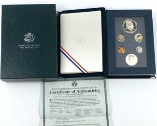 1990 U.S. Silver Prestige Proof Coin Set