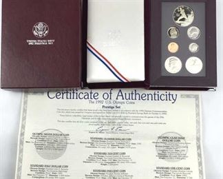 1992 U.S. Silver Prestige Proof Coin Set
