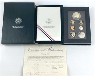 1995 U.S. Silver Prestige Proof Coin Set Key Date