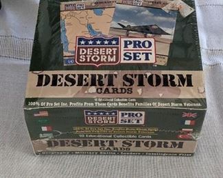 LOT 158 Desert Storm cards