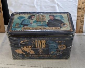LOT 141 Elvis Metallic Impressions Collector Cards Series 2 