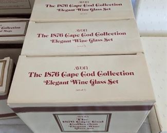 LOT 131 Avon Cape Cod (pic 4/6) Wine Glass sets