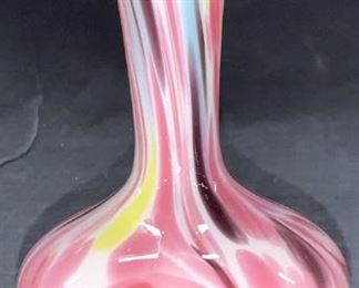 Hand Blown Art Glass Vase
