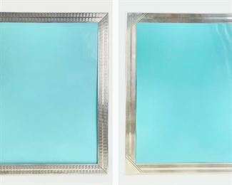 220 Grams Fine Tiffany & Co Sterling Silver Picture Frames Set Of 2