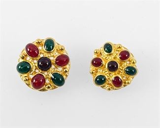 Fine Vintage Gold Toned Chanel Buttons