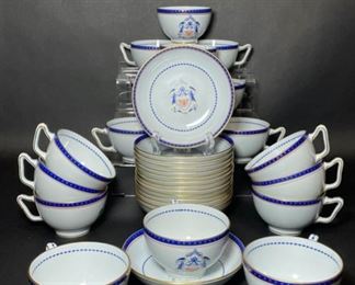 LOVELY COPELAND SPODE FINE ENGLISH STONE CHINA SET IF TEA CUPS & SAUCERS