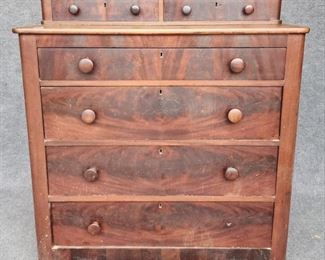 Antique 6 Drawer Chest of Drawers