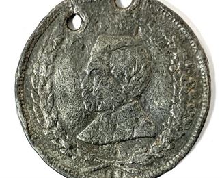George B. McClellan 1864 The Peopleصs Choice for President Presidential Election Token