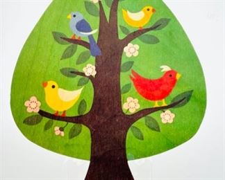 Vintage KIENER music box where the Rising Sun   KIENER Switzerland Inlaid Wood MCM Mid century Modern