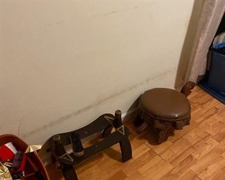 Turtle Foot Stool